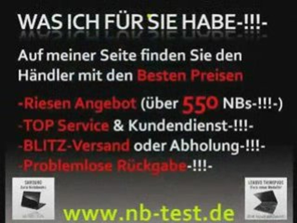 Kaufen Sie das High End Gaming Notebook!