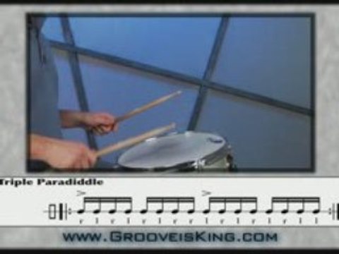 Triple Paradiddle - Drum Lessons - Drum Rudiments
