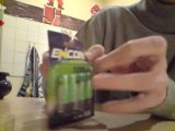 Unboxing new rechargeable batteries