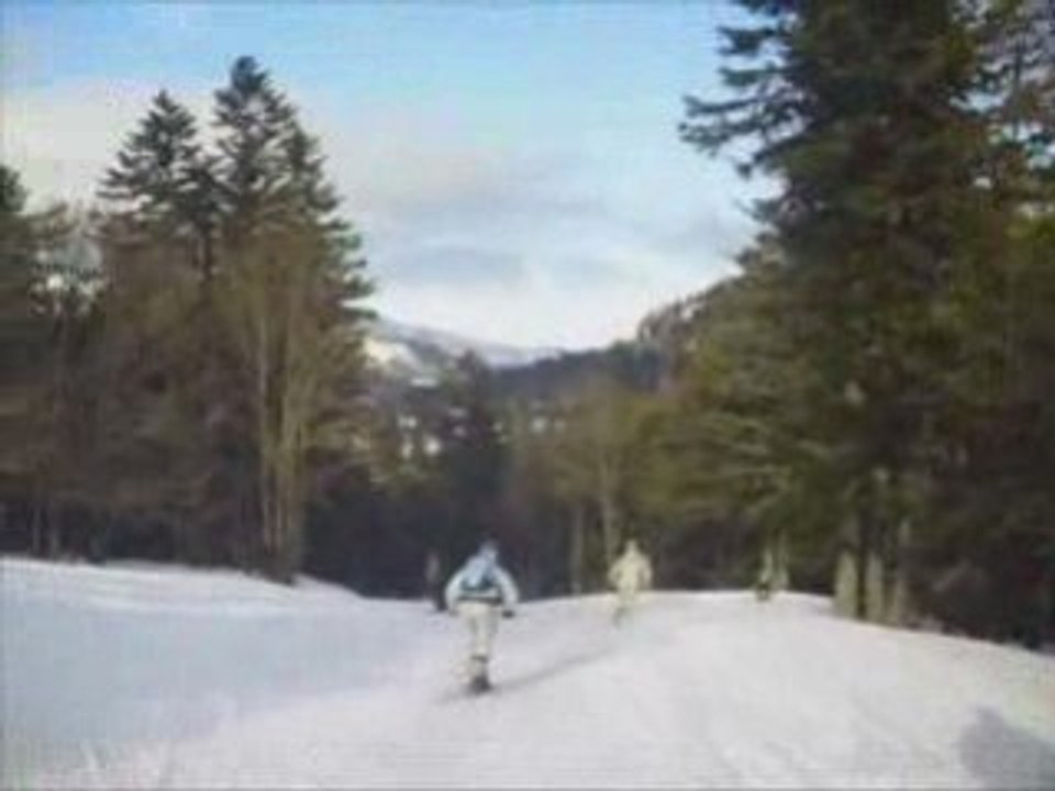 Montagne le lioran snowscoot