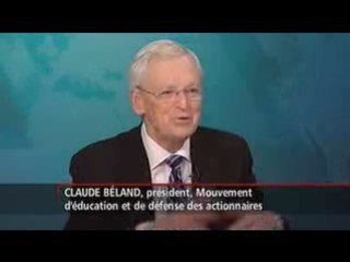 M. Claude Béland à RDI 01-12-2009