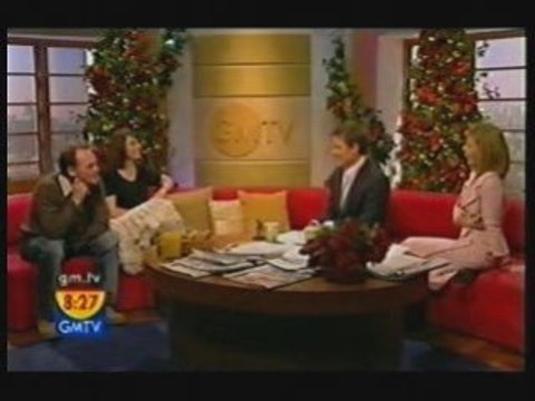 EastEnders Emma Barton & Perry Fenwick On GMTV Dec 07
