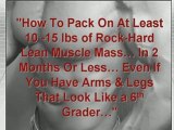 Get Ripped FAST. Pack on that Muscle!  FREE Bonus!