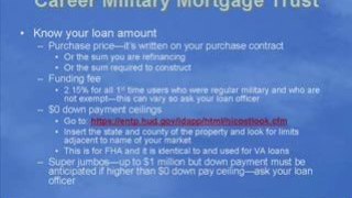 Va Loans for veterans
