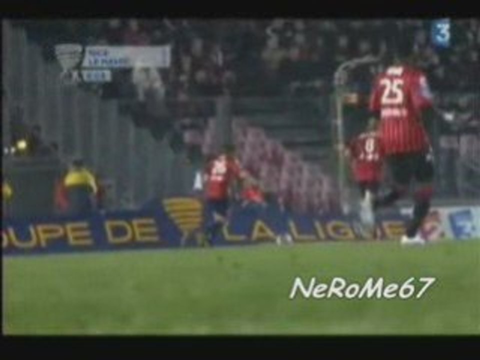 CDL : Nice - Le Havre => 1ère frappe Niçoise