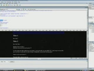Dreamweaver tuto 5