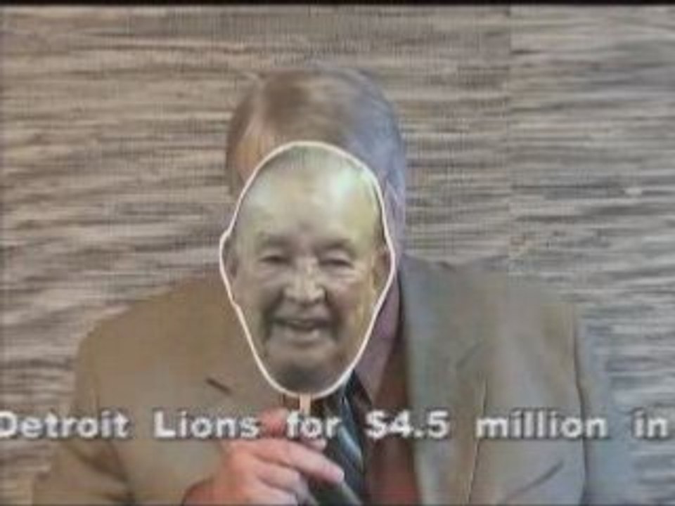 Detroit Lions Football 2008 - Worst Team Ever