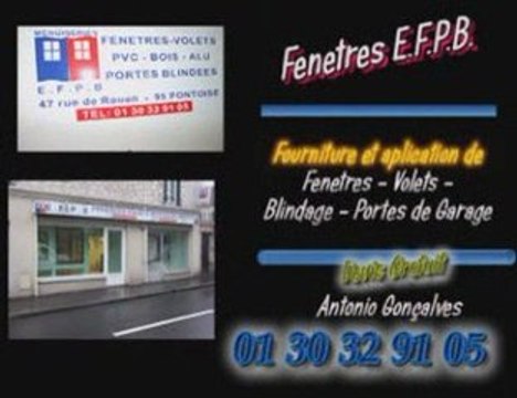 EFPB - ANTONIO GONCALVES - Fenetres- PVC - Bois -
