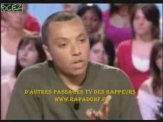 Hamé (La rumeur) au grand journal www.rapadonf.fr