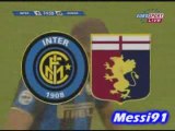ADRIANO 1-0 INTER MILAN - GENOA COUPE D'ITALIE