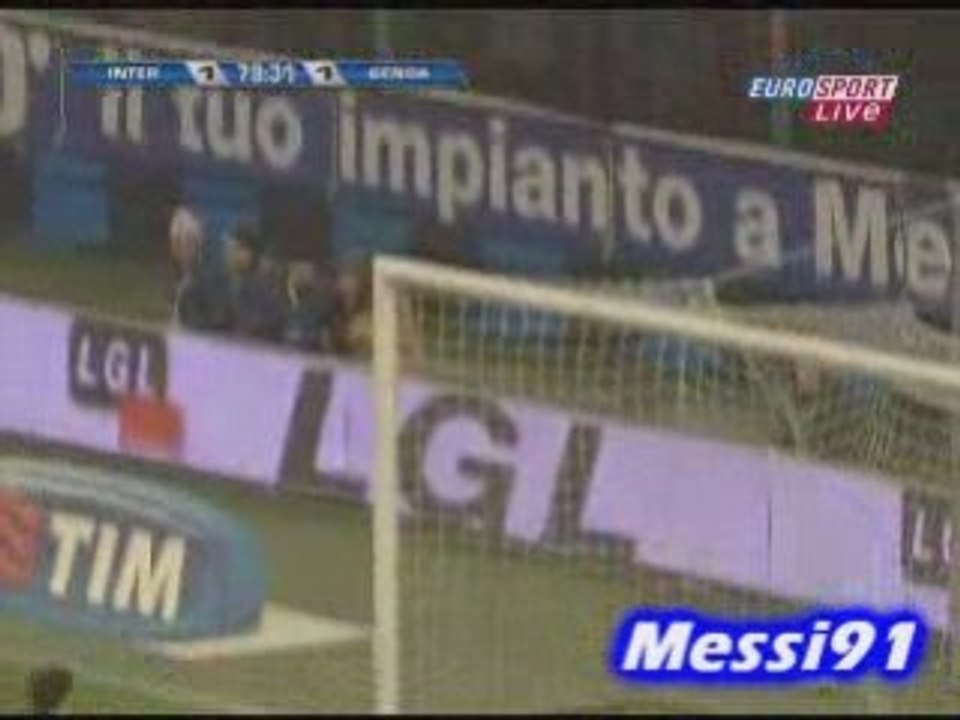 ROSSI 1-1 INTER MILAN - GENOA COUPE D'ITALIE