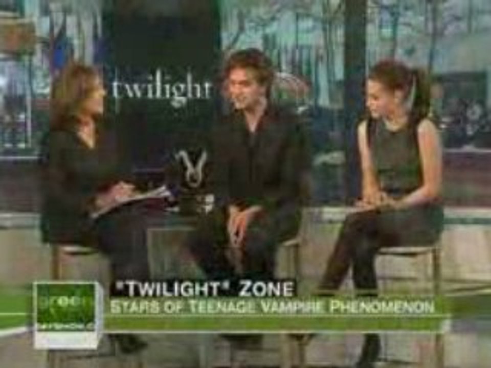 Robert Pattinson & Kristen Stewart The Today Show