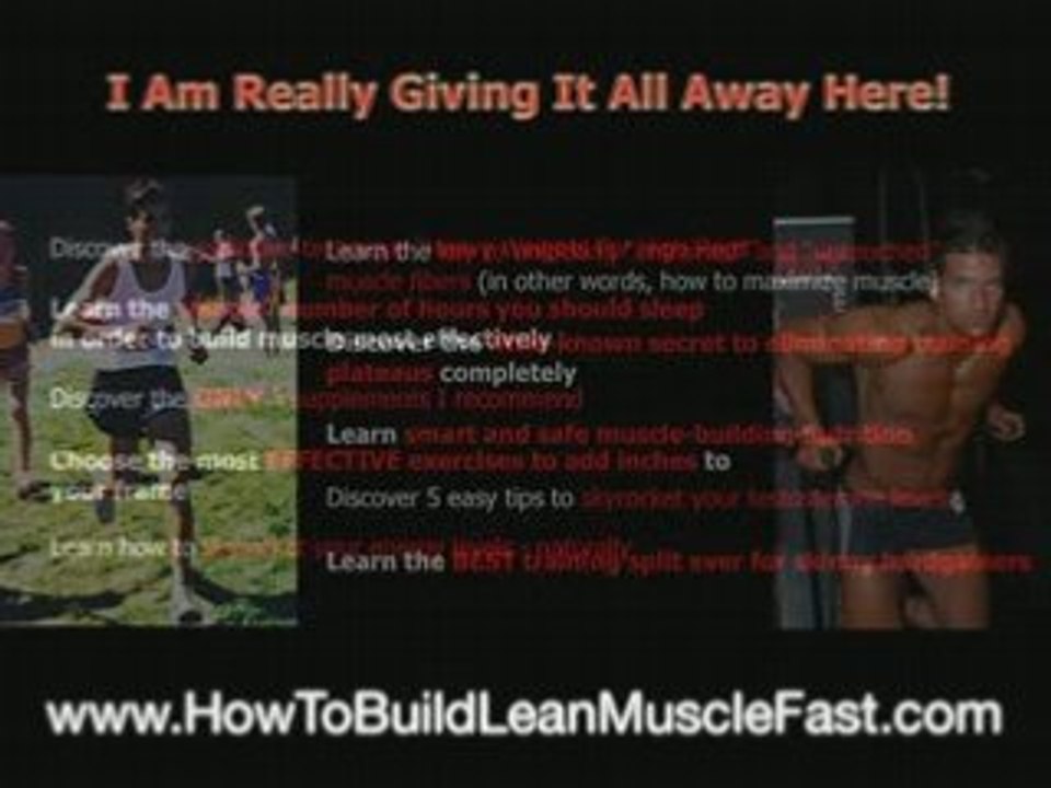 Gain Muscle Fast With Natural Bodybuilding by Vince Delmonte