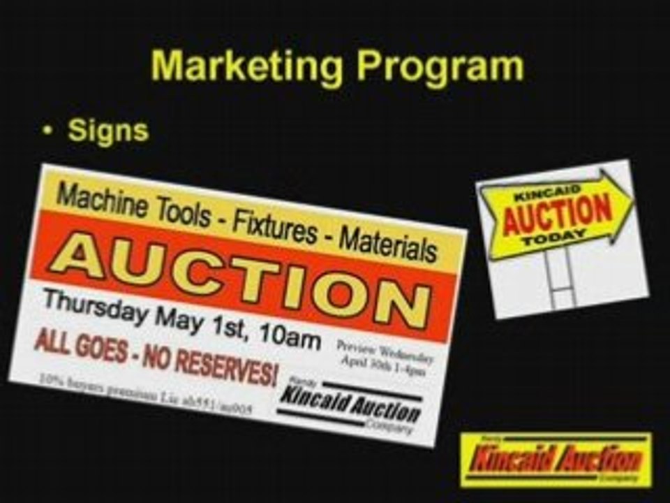 Auctions by Randy Kincaid