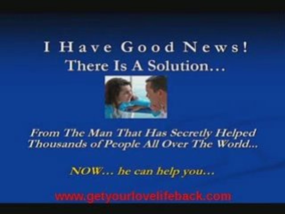 Get Your Ex Back