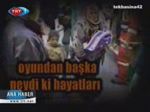 israil katliam işgal filistin trt