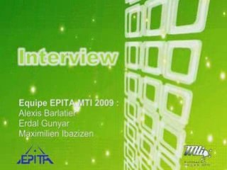 KapNews : Interview de l'équipe Epita MTI 2009