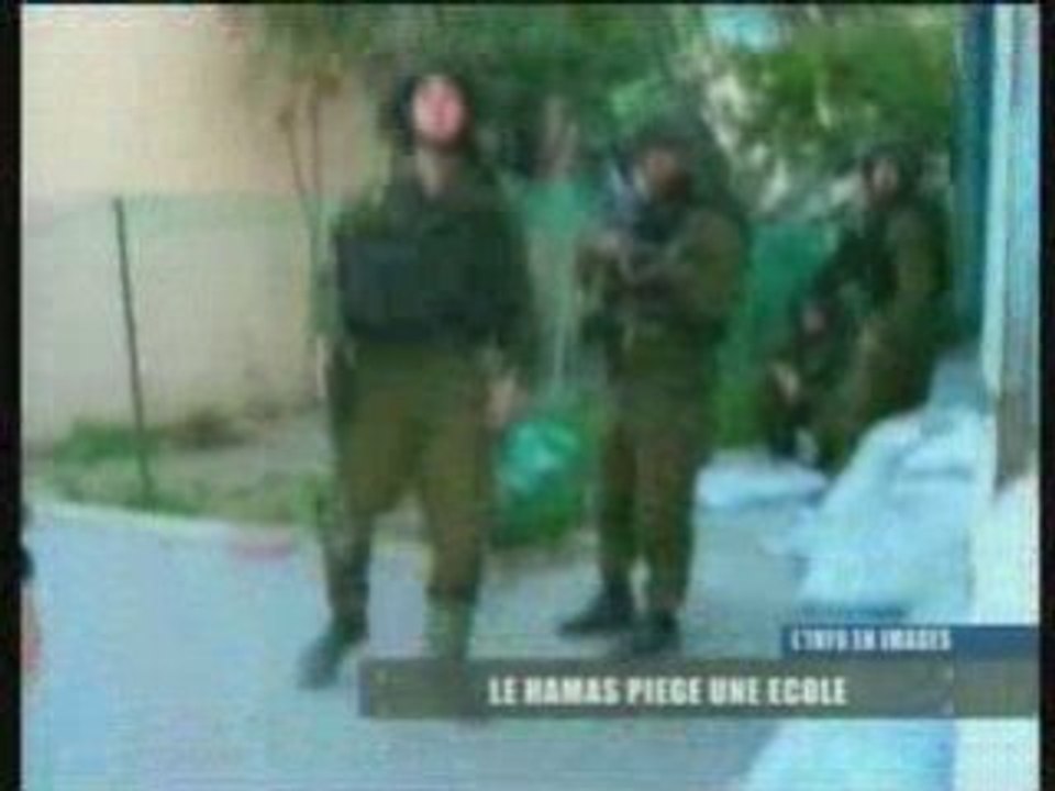 Une ecole de Gaza piegee par le Hamas