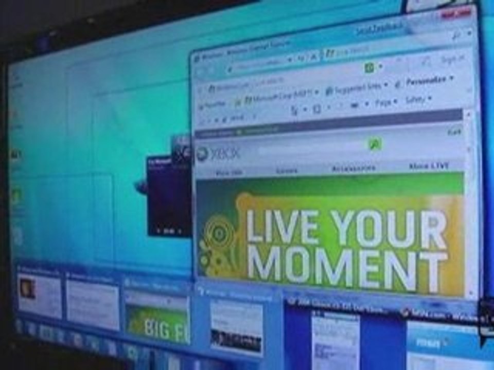 Microsoft Windows 7 at CES 2009.