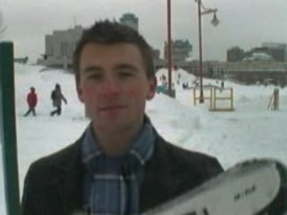 Ice Skating at The Forks, Winnipeg