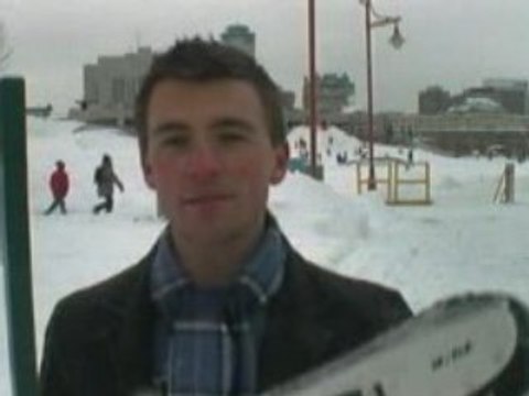 Ice Skating at The Forks, Winnipeg