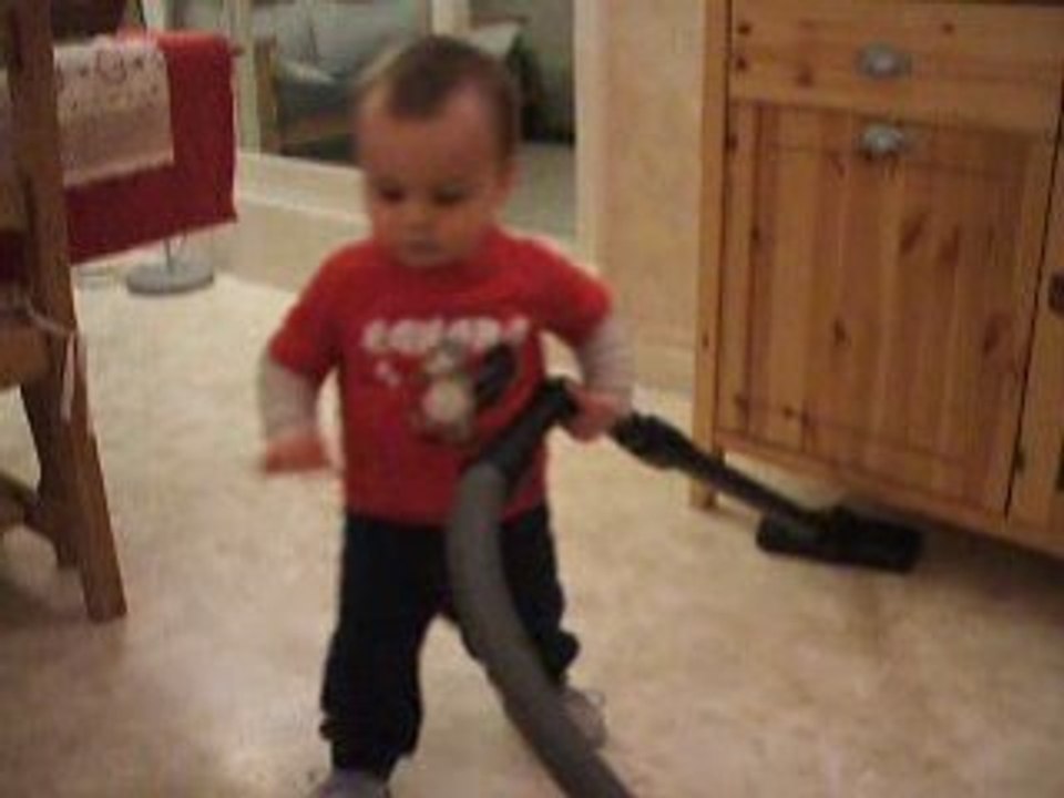 Je passe l'aspirateur