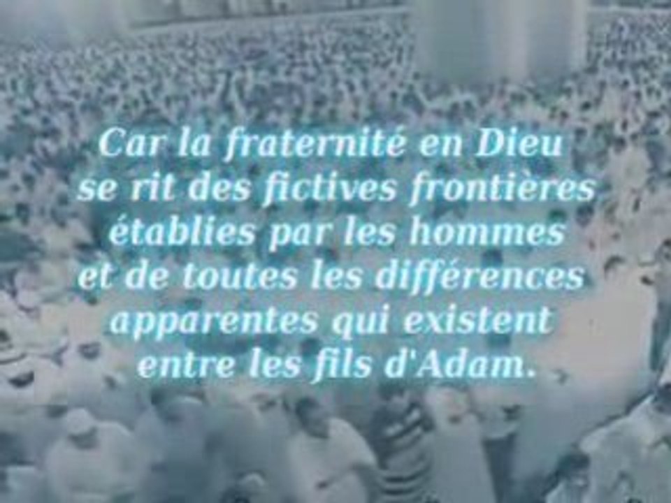 Les musulmans tel un édifice