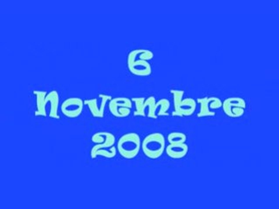 6 novembre 2008