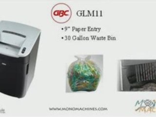 GBC ShredMaster GLM11 Micro-Cut Shredder - Tour