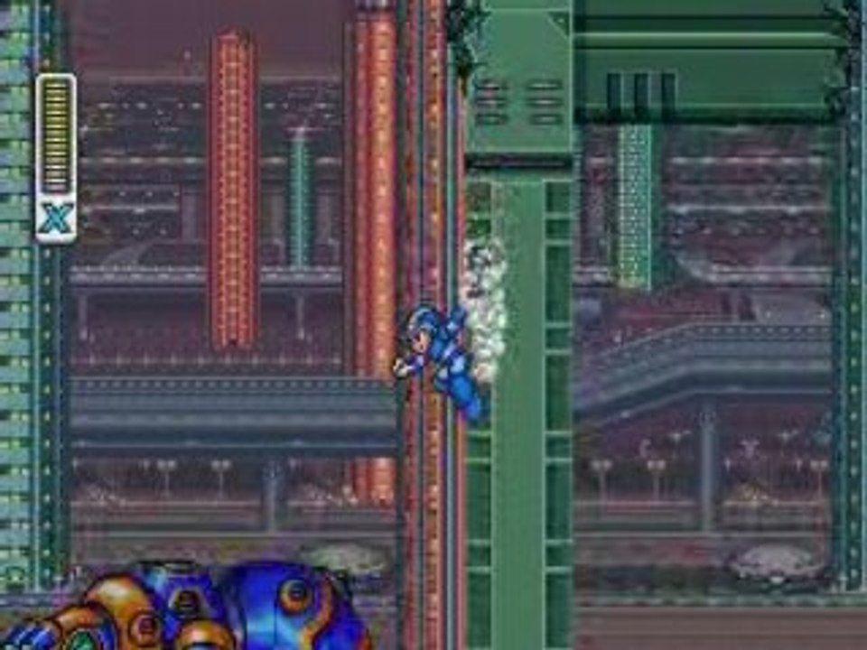 Megaman_x_video001_autoroute_glisse_mur