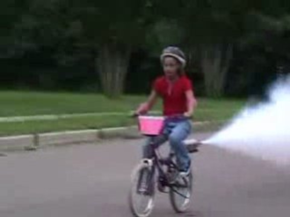In Bici a razzo