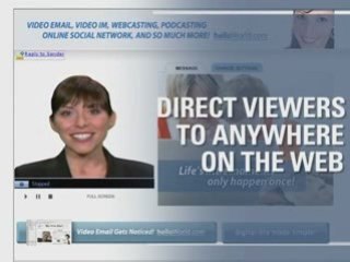 How to view a streaming video email?