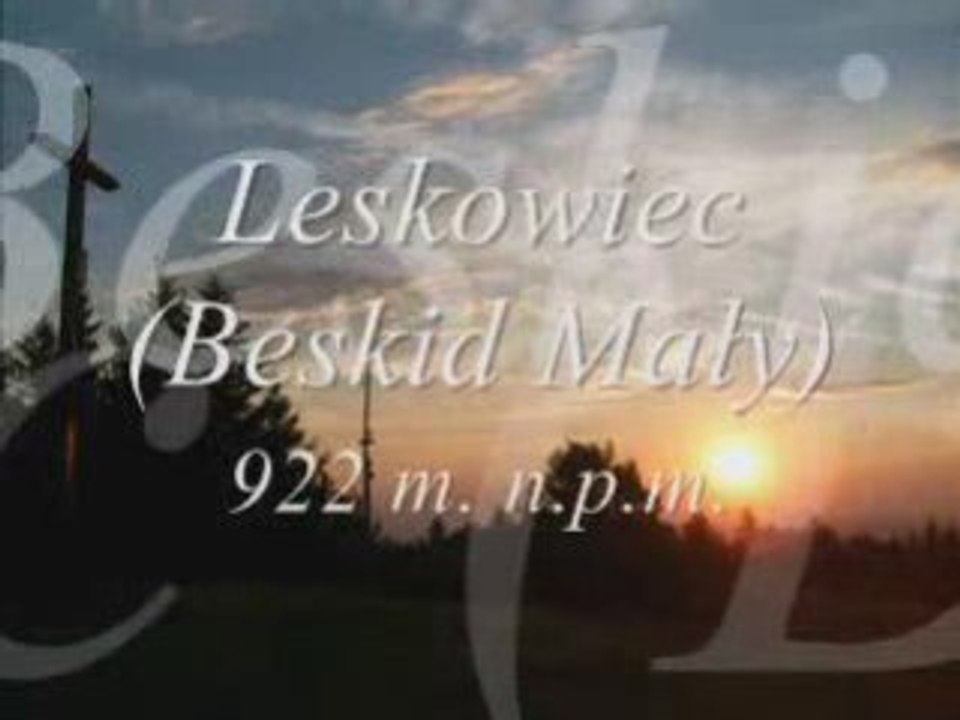 Leskowiec - o wschodzie słońca