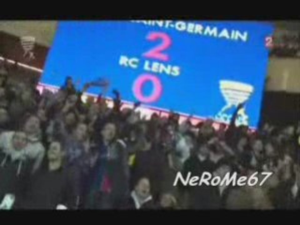 CDL : Paris SG 2-0 RC Lens => Clément 91' + fin du match