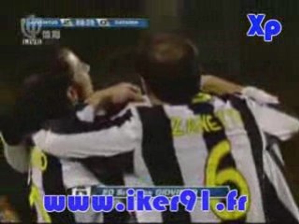 JUVENTUS TURIN - CATANIA 2-0 BUT GIOVINCO COUPE D'ITALIE