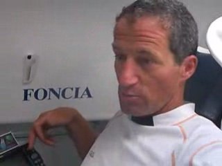 Visite de Foncia avec Michel Desjoyeaux (2 - à l'intérieur)