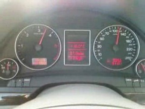 AUDI A4 2.0 TDI MULTITRONIC ACCEL 0 à 160 KM/H + conso