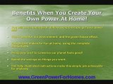 Solar & Wind Power Alternative Energy Sources For Your Home