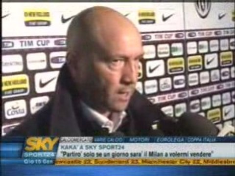 Juventus-Catania coppa iatalia le interviste