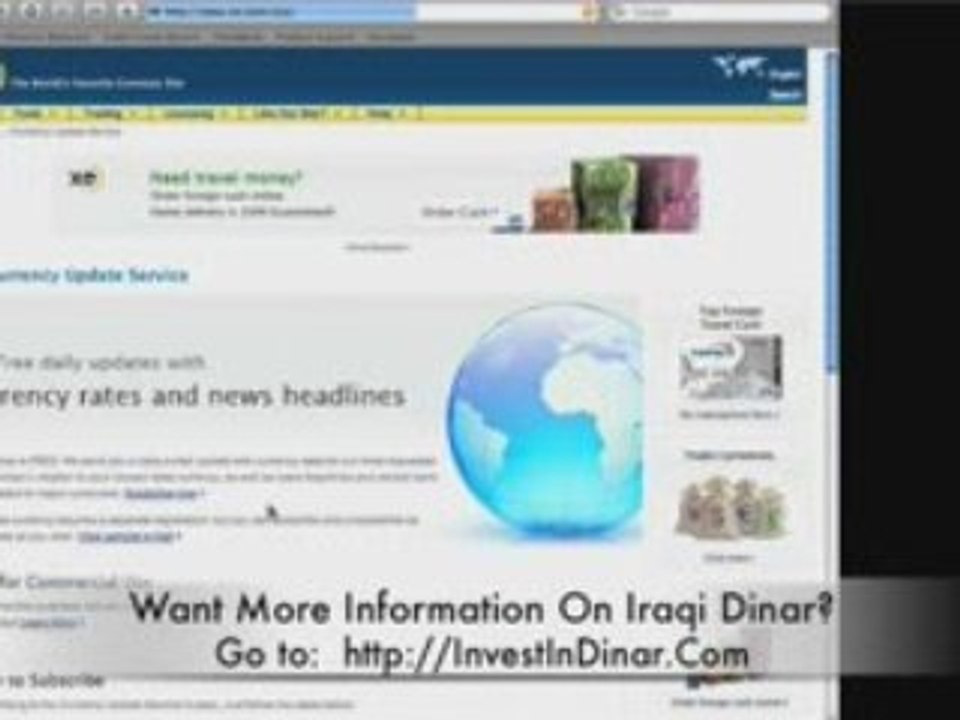 Iraqi Dinar - Currency Convertor for Iraqi Dinar