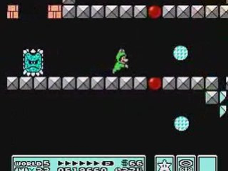 Frogsuit Mario Bros. Frog Frog Frog (Start of World 5)