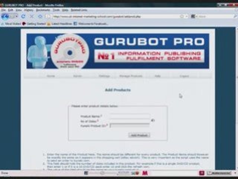 Gurubotpro Information Publishing Automation Software