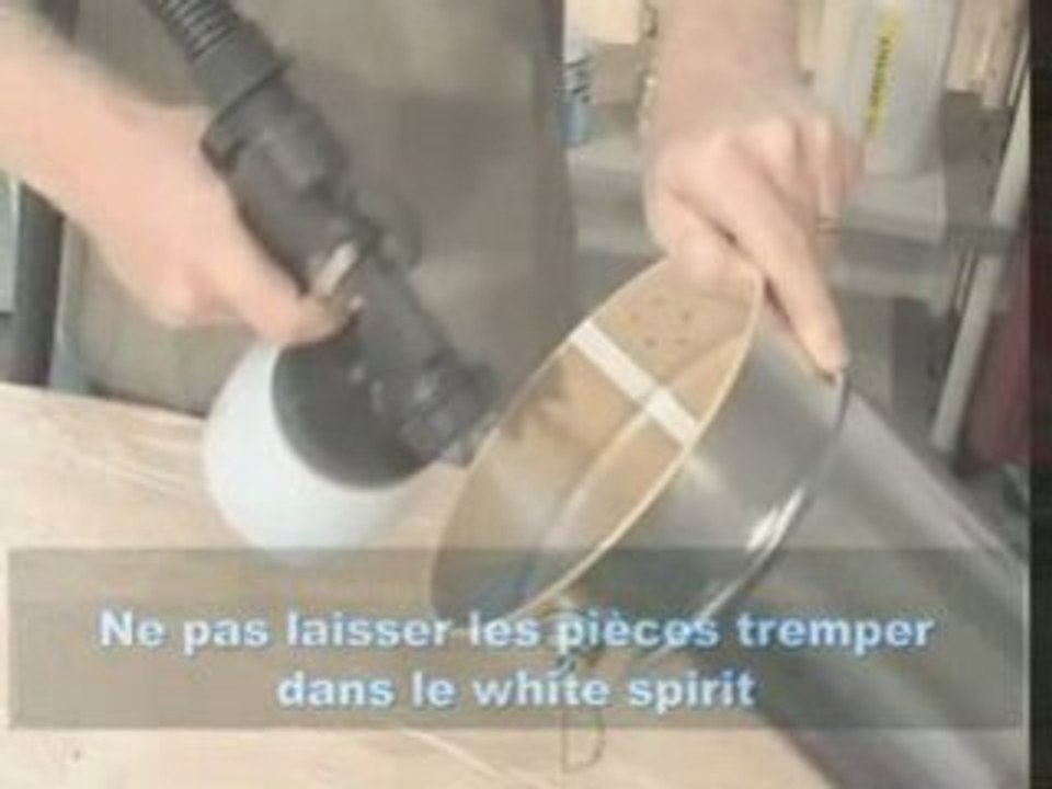 Pistolet peinture : Nettoyage