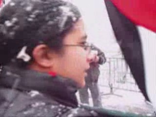 1er Round...Manif strasbourg pour la palestine