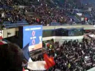 PSG Lens Entrée des joueurs