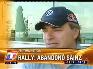 Dakar rally 2009 the end for Sainz