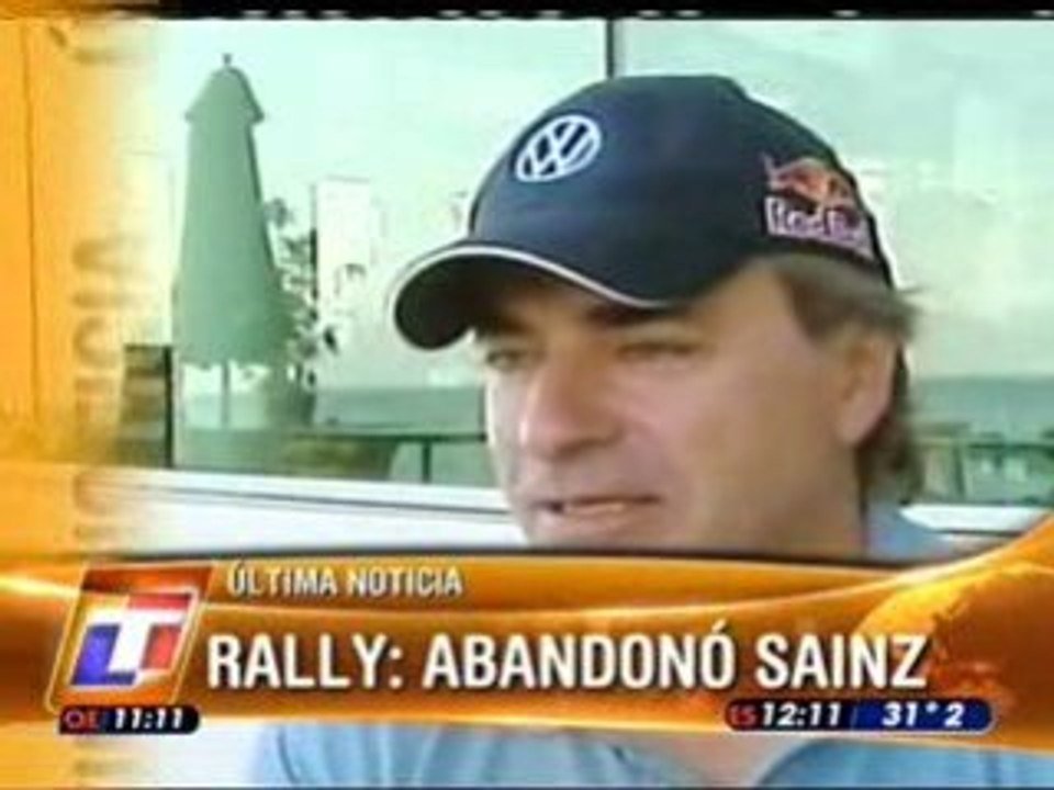 Dakar rally 2009 the end for Sainz