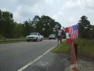 Caminata de Marion City to Fayetteville. USA. 2008.