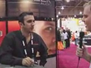 Sleek Audio Booth at CES 2009