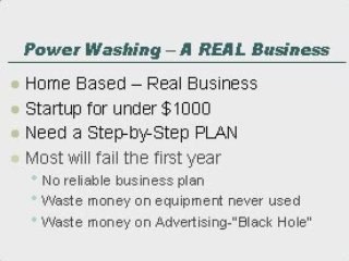 Start a Power Washing Business with step by step guide